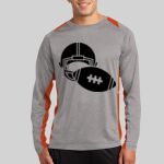 Long Sleeve Heather Colorblock Contender ™ Tee Thumbnail