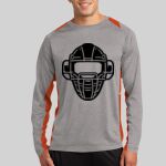 Long Sleeve Heather Colorblock Contender ™ Tee Thumbnail