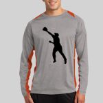 Long Sleeve Heather Colorblock Contender ™ Tee Thumbnail