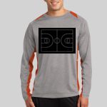 Long Sleeve Heather Colorblock Contender ™ Tee Thumbnail