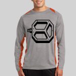 Long Sleeve Heather Colorblock Contender ™ Tee Thumbnail