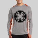 Long Sleeve Heather Colorblock Contender ™ Tee Thumbnail