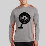 Long Sleeve Heather Colorblock Contender ™ Tee Thumbnail