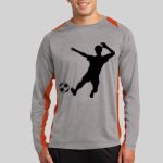 Long Sleeve Heather Colorblock Contender ™ Tee Thumbnail