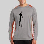 Long Sleeve Heather Colorblock Contender ™ Tee Thumbnail