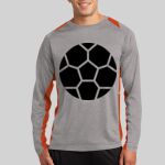 Long Sleeve Heather Colorblock Contender ™ Tee Thumbnail