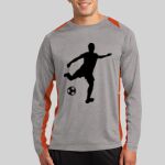 Long Sleeve Heather Colorblock Contender ™ Tee Thumbnail