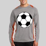 Long Sleeve Heather Colorblock Contender ™ Tee Thumbnail