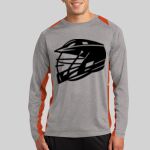 Long Sleeve Heather Colorblock Contender ™ Tee Thumbnail