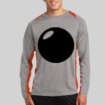 Long Sleeve Heather Colorblock Contender ™ Tee Thumbnail