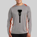 Long Sleeve Heather Colorblock Contender ™ Tee Thumbnail