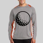 Long Sleeve Heather Colorblock Contender ™ Tee Thumbnail