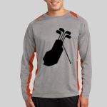 Long Sleeve Heather Colorblock Contender ™ Tee Thumbnail