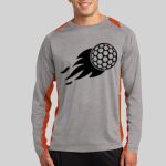 Long Sleeve Heather Colorblock Contender ™ Tee Thumbnail