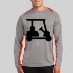 Long Sleeve Heather Colorblock Contender ™ Tee Thumbnail