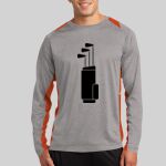 Long Sleeve Heather Colorblock Contender ™ Tee Thumbnail
