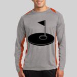 Long Sleeve Heather Colorblock Contender ™ Tee Thumbnail