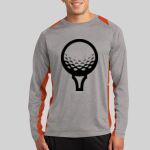 Long Sleeve Heather Colorblock Contender ™ Tee Thumbnail
