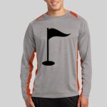 Long Sleeve Heather Colorblock Contender ™ Tee Thumbnail