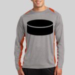 Long Sleeve Heather Colorblock Contender ™ Tee Thumbnail