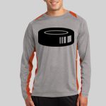 Long Sleeve Heather Colorblock Contender ™ Tee Thumbnail