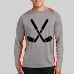 Long Sleeve Heather Colorblock Contender ™ Tee Thumbnail