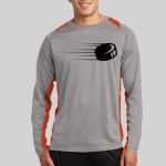 Long Sleeve Heather Colorblock Contender ™ Tee Thumbnail