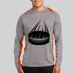 Long Sleeve Heather Colorblock Contender ™ Tee Thumbnail