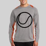 Long Sleeve Heather Colorblock Contender ™ Tee Thumbnail