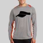 Long Sleeve Heather Colorblock Contender ™ Tee Thumbnail
