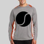 Long Sleeve Heather Colorblock Contender ™ Tee Thumbnail