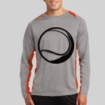 Long Sleeve Heather Colorblock Contender ™ Tee Thumbnail