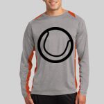 Long Sleeve Heather Colorblock Contender ™ Tee Thumbnail