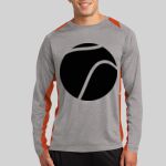Long Sleeve Heather Colorblock Contender ™ Tee Thumbnail