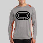 Long Sleeve Heather Colorblock Contender ™ Tee Thumbnail