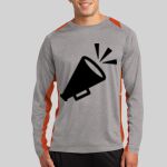 Long Sleeve Heather Colorblock Contender ™ Tee Thumbnail