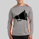 Long Sleeve Heather Colorblock Contender ™ Tee Thumbnail