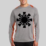 Long Sleeve Heather Colorblock Contender ™ Tee Thumbnail