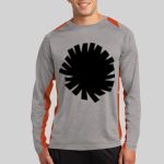 Long Sleeve Heather Colorblock Contender ™ Tee Thumbnail