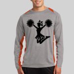 Long Sleeve Heather Colorblock Contender ™ Tee Thumbnail