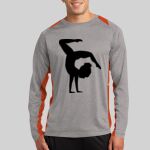 Long Sleeve Heather Colorblock Contender ™ Tee Thumbnail