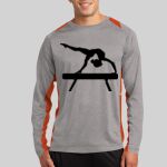 Long Sleeve Heather Colorblock Contender ™ Tee Thumbnail