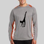 Long Sleeve Heather Colorblock Contender ™ Tee Thumbnail