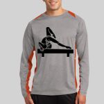 Long Sleeve Heather Colorblock Contender ™ Tee Thumbnail