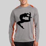 Long Sleeve Heather Colorblock Contender ™ Tee Thumbnail