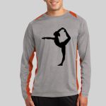 Long Sleeve Heather Colorblock Contender ™ Tee Thumbnail