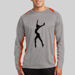 Long Sleeve Heather Colorblock Contender ™ Tee Thumbnail