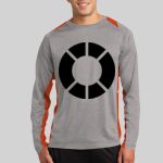 Long Sleeve Heather Colorblock Contender ™ Tee Thumbnail
