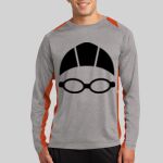 Long Sleeve Heather Colorblock Contender ™ Tee Thumbnail