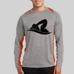 Long Sleeve Heather Colorblock Contender ™ Tee Thumbnail